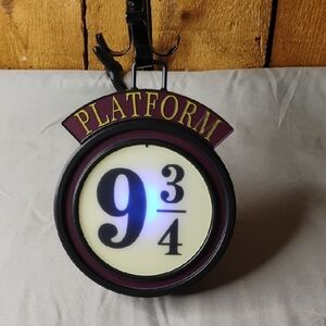Harry Potter Platform 9 3/4 Wall Sign